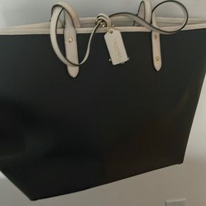 Coach reversible tote.